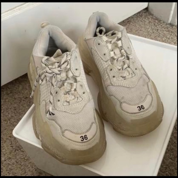 Balenciagas triple S clear sole - Picture 1 of 4